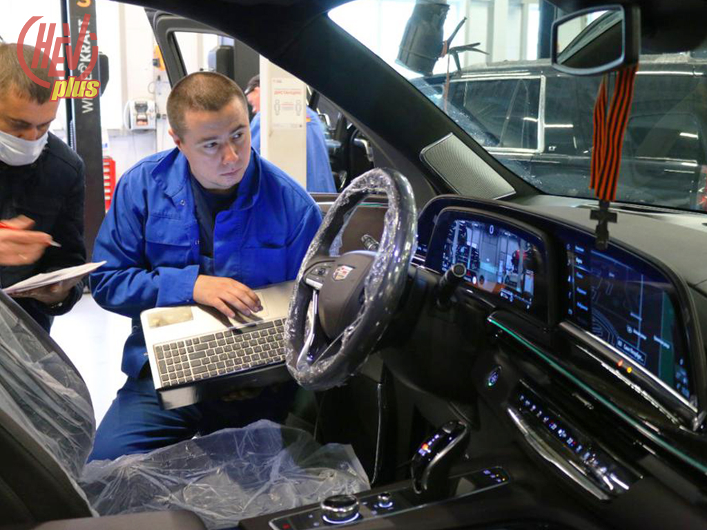 Комплекс работ по компьютерной диагностике на автомобилях Cadillac XT5 от компании Шеви Плюс