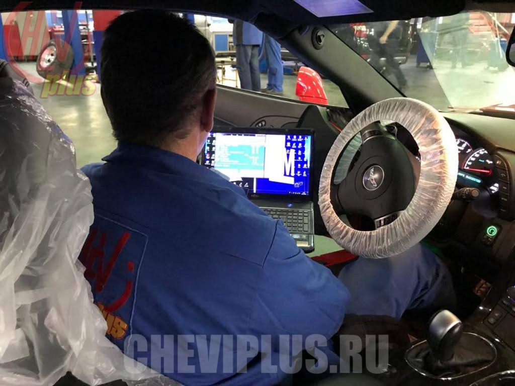 Процесс диагностики и ремонта электрической части на автомобилях Шевроле Корвет от компании Шеви Плюс