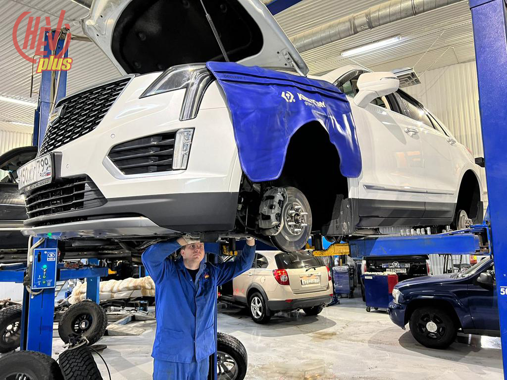 Диагностика и ремонт ходовой на Cadillac XT5 в Шеви Плюс