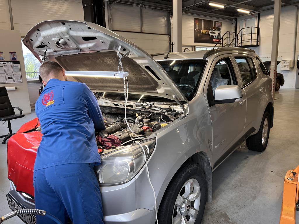 Замена тормозной жидкости Chevrolet TrailBlazer