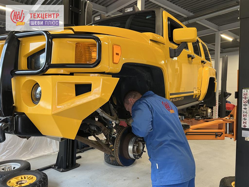 Замена тормозной жидкости Hummer H3