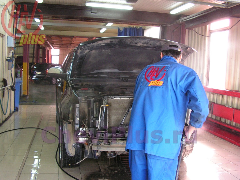Комплекс работ по ремонту кондиционера на автомобилях Шевроле Тахо от компании Шеви Плюс