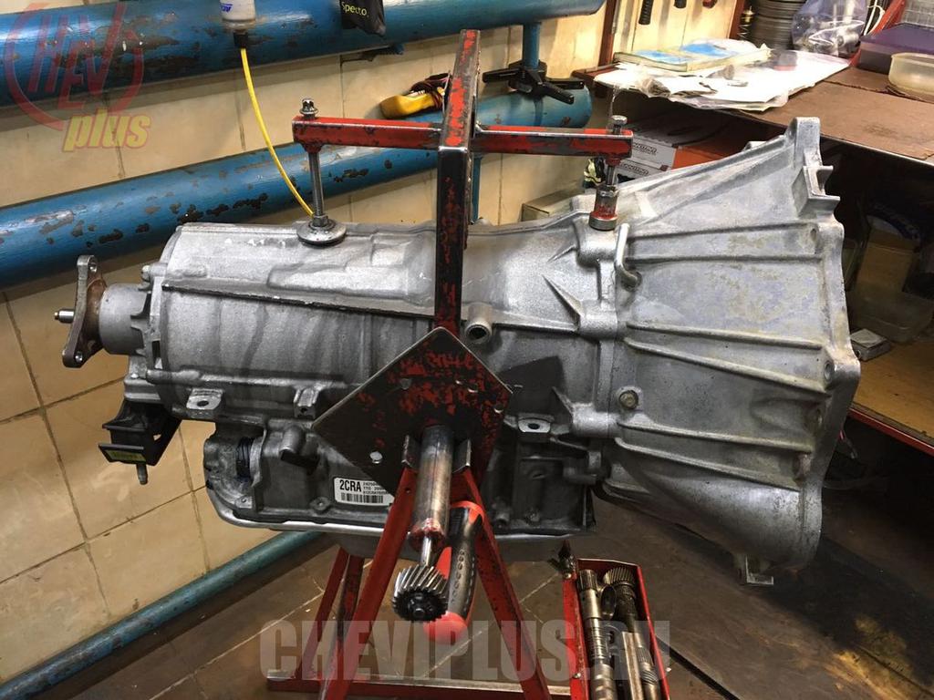 Комплекс работ по ремонту АКПП автомобиля Chevrolet Camaro в компании Шеви Плюс