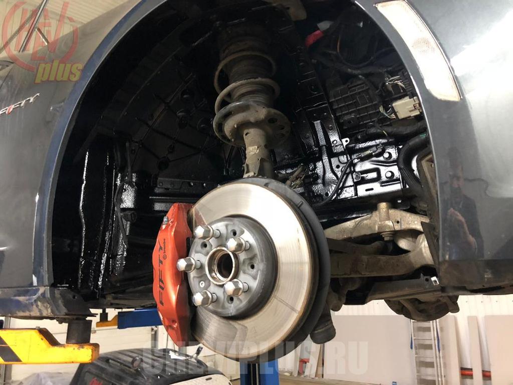 Комплекс работ по замене колодок и дисков автомобиля Chevrolet Camaro в компании Шеви Плюс