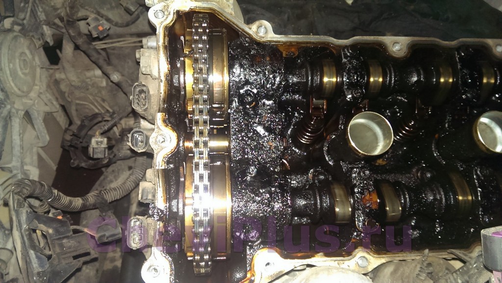Комплекс работ по замене двигателя Cadillac SRX в компании Шеви Плюс