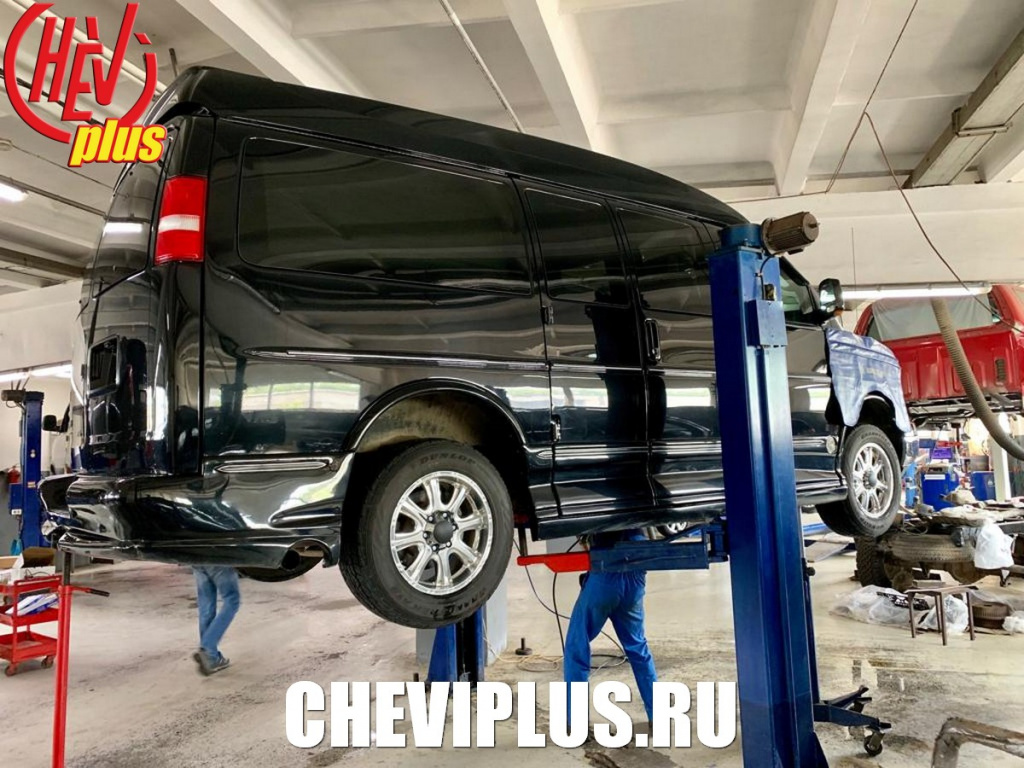 Установка торсионных ключей в Chevrolet Express