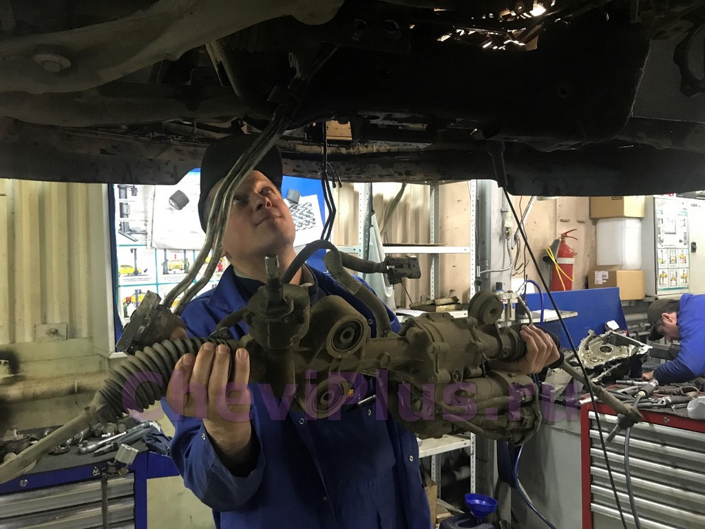 Комплекс работ по замене подушек двигателя на Кадиллак Эскалейд 4 в компании Шеви Плюс
