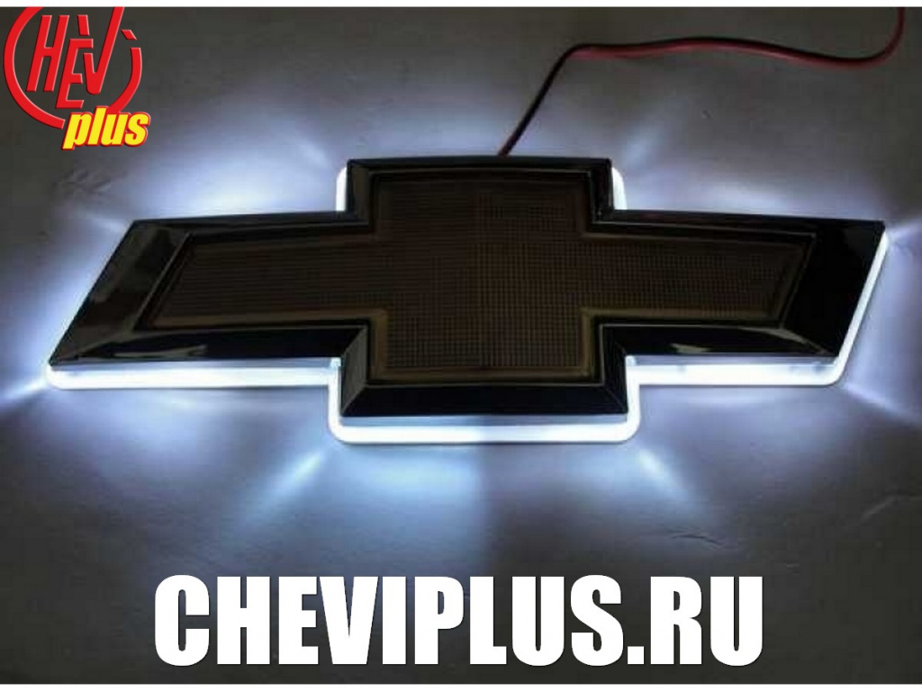 Процесс установки подсветки логотипа Шевроле Тахо 900 в компании Шеви Плюс
