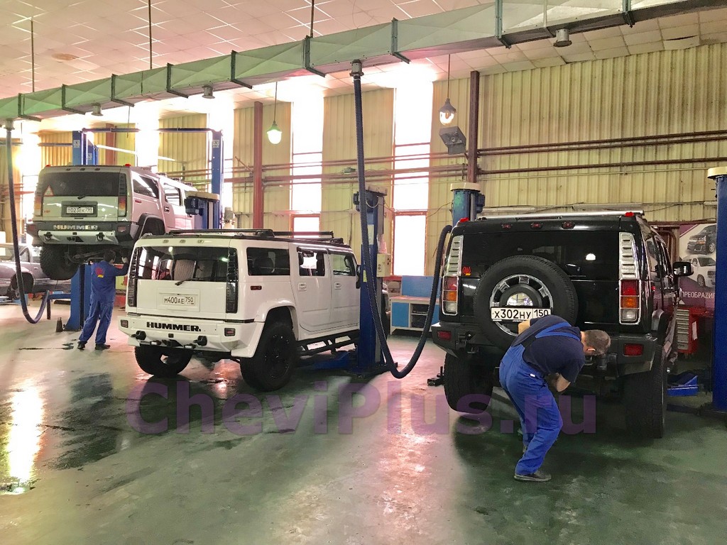 Комплекс работ по переборке раздаточной коробке Хаммер  от компании Шеви Плюс – лидера по ремонту автомобилей GM на всей территории РФ