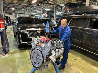 Удаление системы AFM  Chevrolet Tahoe, Cadillac Escalade 6,2 литра, замена активных гидрокомпенсаторов и плиты управления